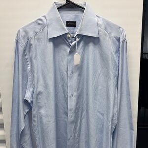 Ermenegildo Zegna Sky Blue Dress Shirt